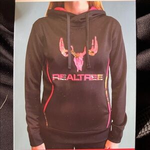 NWT REALTREE COTTONWOOD CAMO SWEATSHIRT HOODIE WOMENS MEDIUM